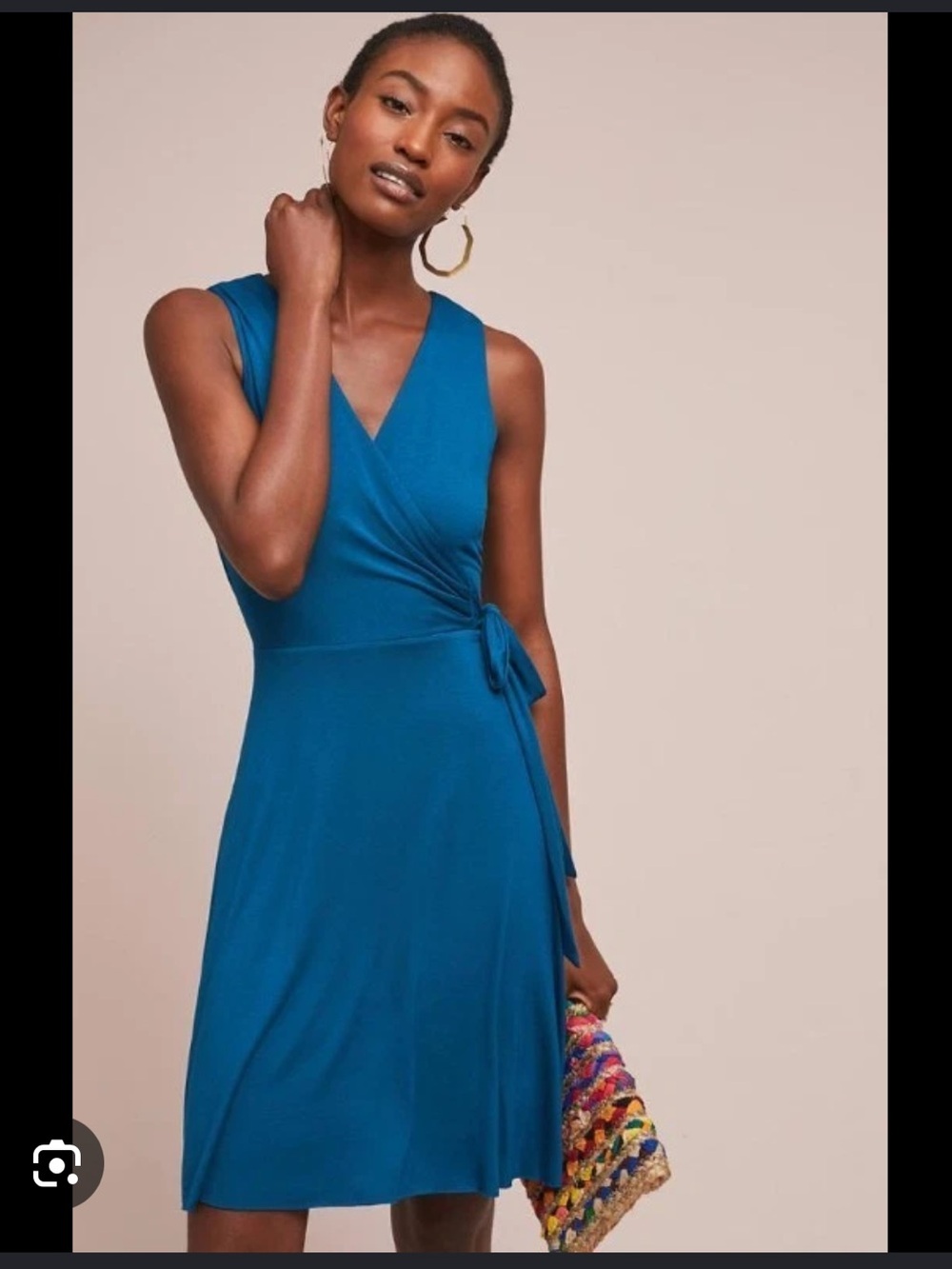 Bailey 44 Teal Wrap Dress